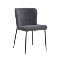 Chaise 'Lisa' Gris foncé