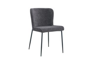 Chaise 'Lisa' Gris foncé