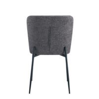 Chaise 'Lisa' Gris foncé