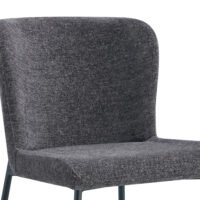 Chaise 'Lisa' Gris foncé