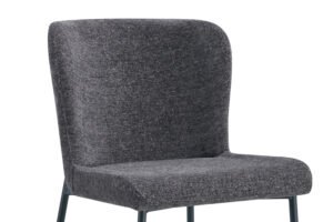 Chaise 'Lisa' Gris foncé