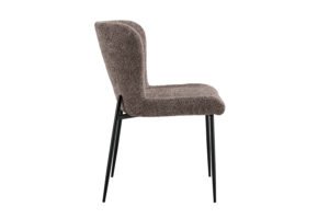 Chaise 'Lisa' Bouclé Sable