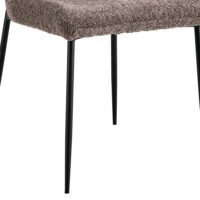 Chaise 'Lisa' Bouclé Sable