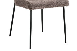 Chaise 'Lisa' Bouclé Sable