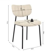 Chaise 'Antura' Beige