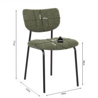 Chaise 'Antura' Vert