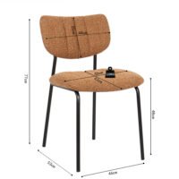 Chaise 'Antura' Orange