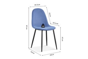 Chaise 'Boy' Bleu clair