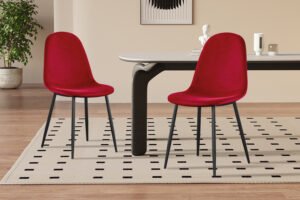 Chaise 'Boy' Bordeaux