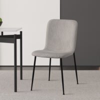 Chaise 'Alice' Gris clair