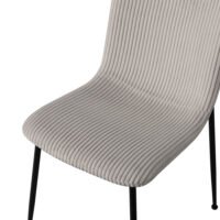 Chaise 'Alice' Gris clair