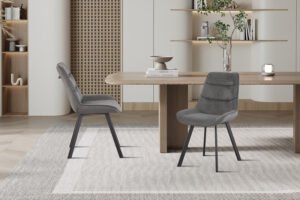 Chaise 'Amelie' Gris