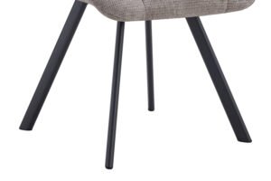 Chaise 'Lizzy' Gris clair