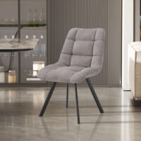 Chaise 'Lizzy' Gris clair