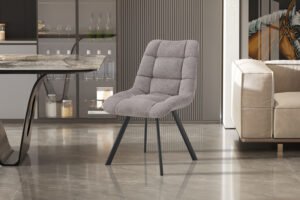 Chaise 'Lizzy' Gris clair