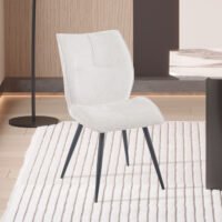 NEW - Chaise 'Faye' Ecru