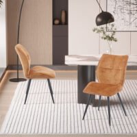 NEW - Chaise 'Faye' Or