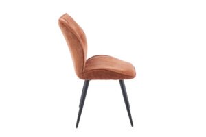 NEW - Chaise 'Faye' Rouille
