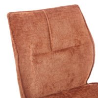 NEW - Chaise 'Faye' Rouille