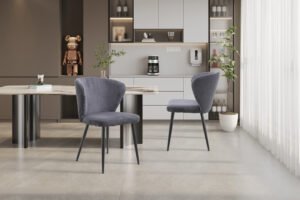 Chaise 'Tornado' Gris