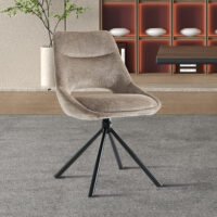 Chaise 'Dante' Taupe