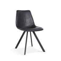Chaise 'Emma' Noir