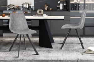 Chaise 'Emma' Gris foncé