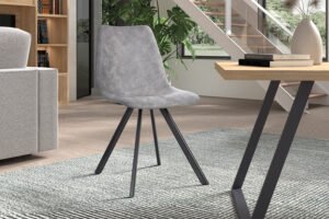 Chaise 'Emma' Gris foncé