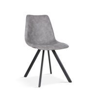 Chaise 'Emma' Gris foncé