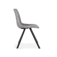 Chaise 'Emma' Gris foncé