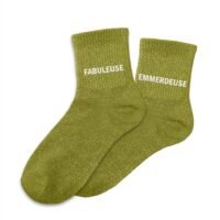 CHAUSSETTES PAILLETTES DUO FABULEUSE EMMERDEUSE
