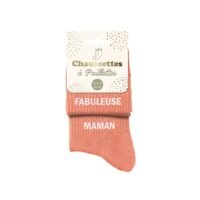 CHAUSSETTES PAILLETTES DUO FABULEUSE MAMAN