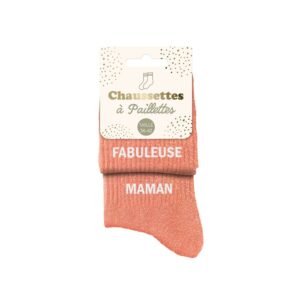 CHAUSSETTES PAILLETTES DUO FABULEUSE MAMAN