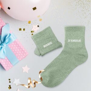 CHAUSSETTES PAILLETTES DUO MAMIE D'AMOUR