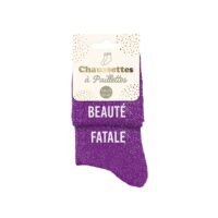 CHAUSSETTES PAILLETTES DUO BEAUTE FATALE