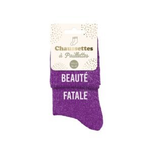 CHAUSSETTES PAILLETTES DUO BEAUTE FATALE