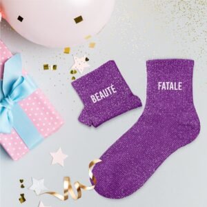 CHAUSSETTES PAILLETTES DUO BEAUTE FATALE