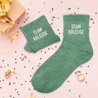CHAUSSETTES PAILLETTES TEAM RALEUSE